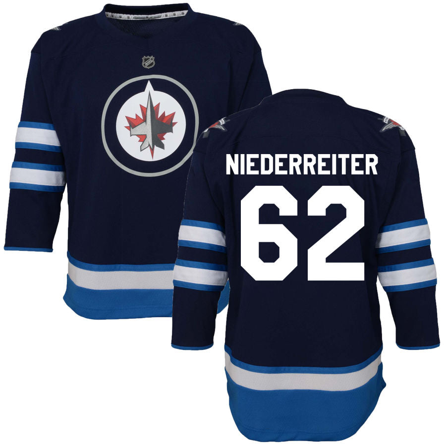 Nino Niederreiter Winnipeg Jets Toddler Home Replica Jersey - Navy