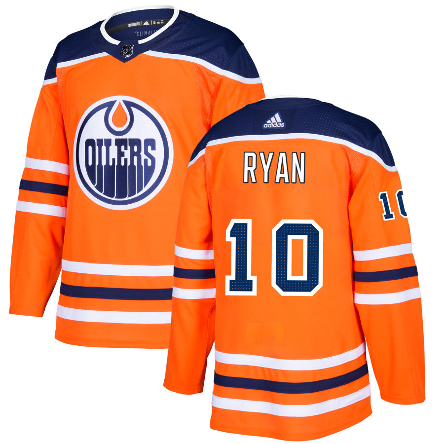 Derek Ryan Edmonton Oilers adidas Authentic Jersey - Orange