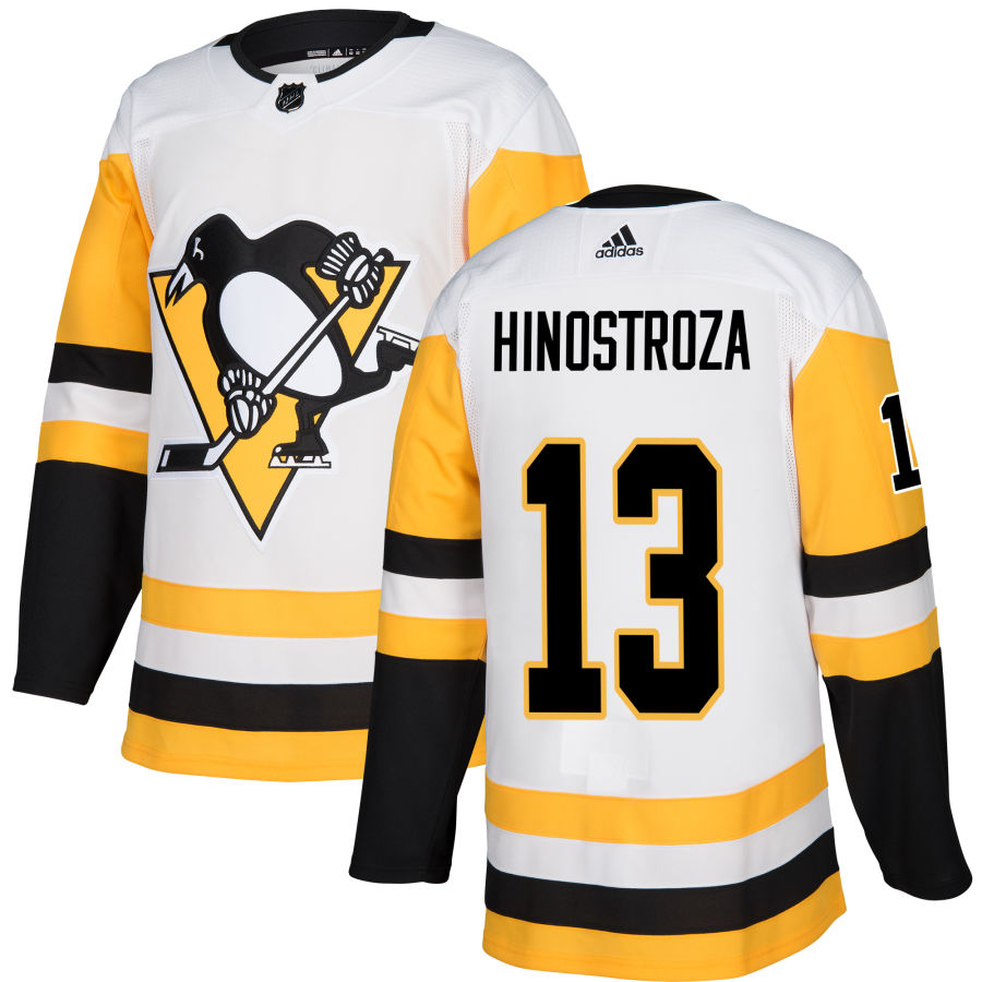 Vinnie Hinostroza Pittsburgh Penguins adidas Authentic Jersey - White