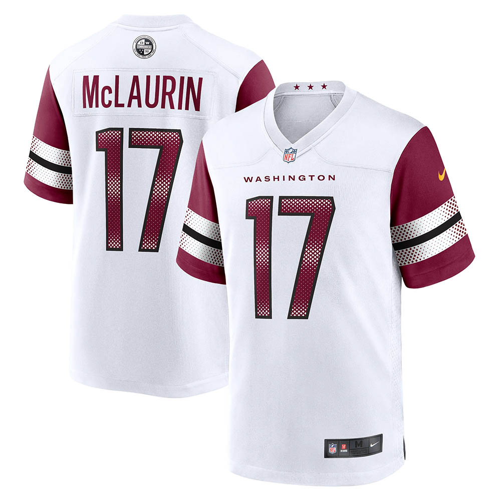 Men's Washington Commanders Terry McLaurin Game Jersey White