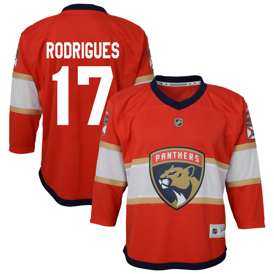 Evan Rodrigues Florida Panthers Youth Home Replica Jersey - Red